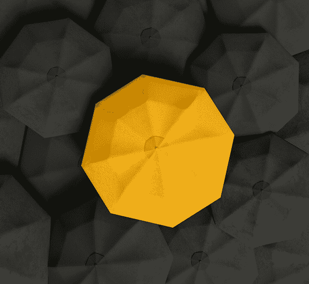 Vibrant color palette symbolizing growth, change, and the emotional impact of branding.